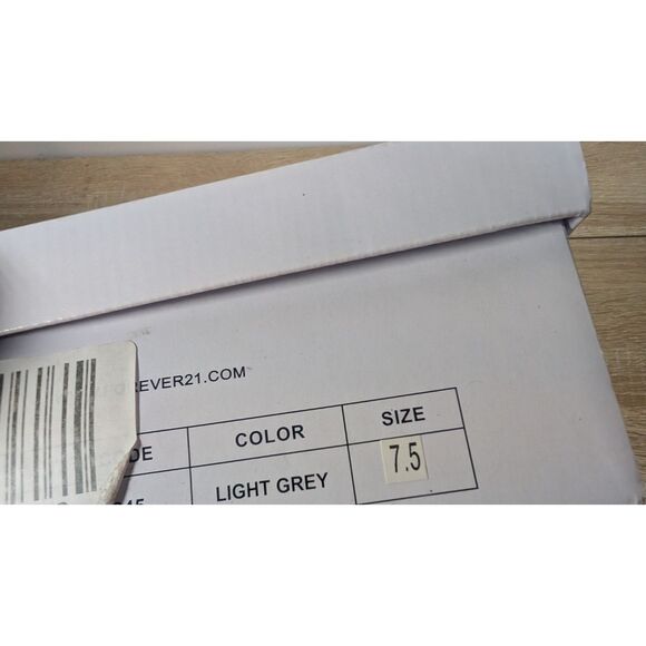 Forever 21Strappy Buckle High Heel Booties Size 7.5 Women’s Pointed Ankle Boots - Picture 5 of 5